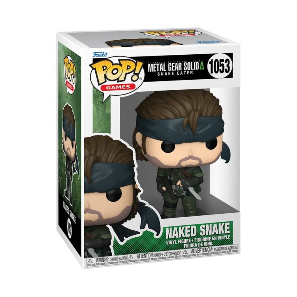 Funko POP! Metal Gear Solid Snake Eater - Naked Snake Figure #1053!
